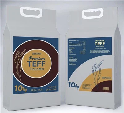 Premix mjölpåsar Påse för packning av 10 kg mjöl